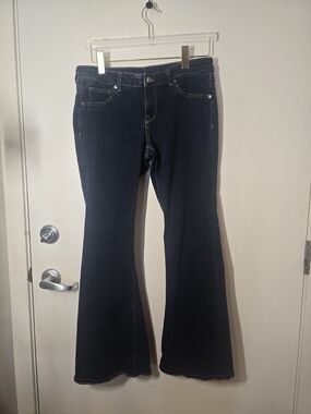 Divided Dark Blue Flare Jeans